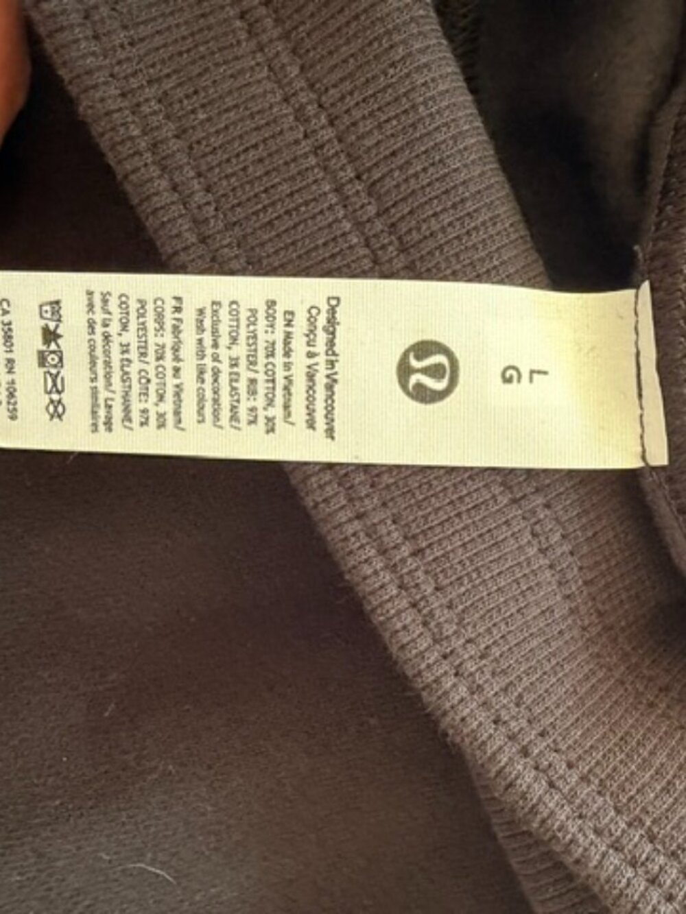 Lululemon Scuba High-Rise Mini Skirt – Black – Size Large – NWT - Picture 6 of 8